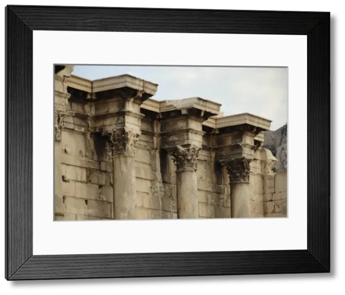 Framed Print : Greece. Athens. Hadrians Library. Created by Roman Emperor Framed Print : Greece. Athens. Hadrians Library. Created by Roman Emperor