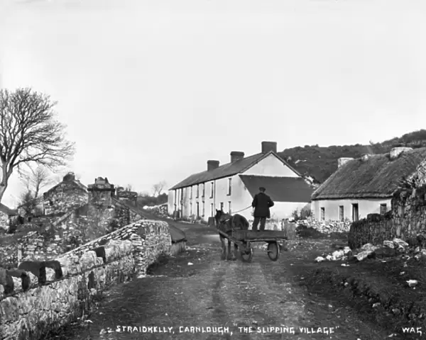 Straidkilly, Carnlough, The Slipping Village