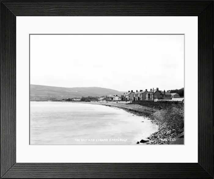 Framed Print : The Bay and Strand Carnlough Framed Print : The Bay and Strand Carnlough