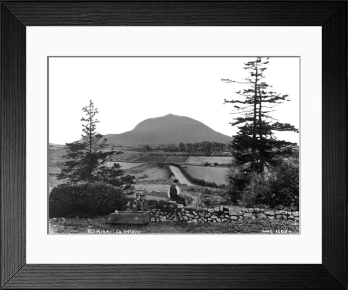 Framed Print : Slemish where St. Patrick Herded Swine, A. D. 403