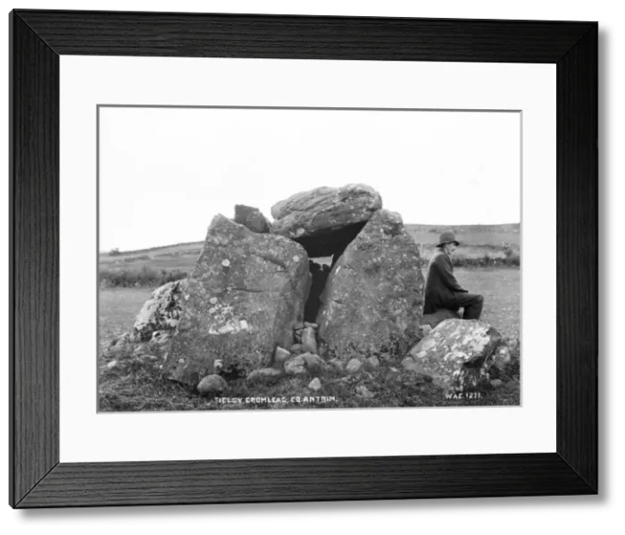 Framed Print : Ticloy Cromlech, Co. Antrim Framed Print : Ticloy Cromlech, Co. Antrim