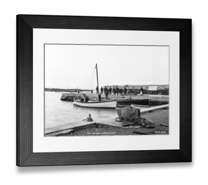 Framed Print : The Harbour, Groomsport Framed Print : The Harbour, Groomsport