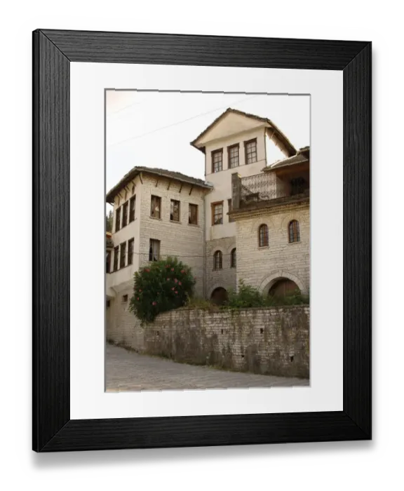 Framed Print : Ethnographic Museum. Gjirokastra. Albania Framed Print : Ethnographic Museum. Gjirokastra. Albania