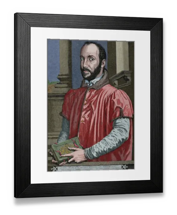 Framed Print : Antoine Perrenot de Granvelle (1517-1586). Burgundian states Framed Print : Antoine Perrenot de Granvelle (1517-1586). Burgundian states