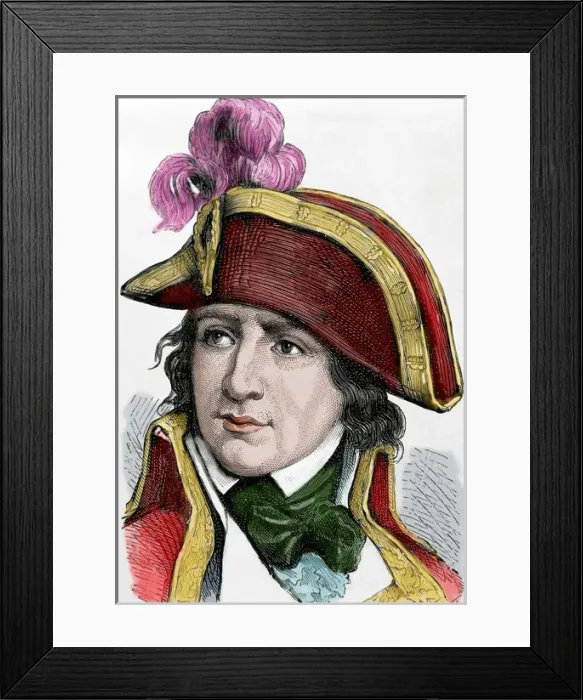 Framed Print : Jean-Charles Pichegru (1761-1804). French general of the Rev Framed Print : Jean-Charles Pichegru (1761-1804). French general of the Rev