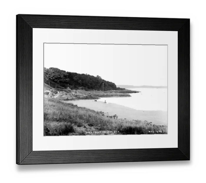 Framed Print : Grey Point, Helens Bay Framed Print : Grey Point, Helens Bay