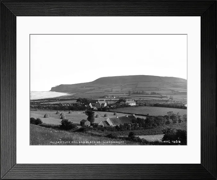 Framed Print : Muldersley Hill and Black Hd. Islandmagee Framed Print : Muldersley Hill and Black Hd. Islandmagee