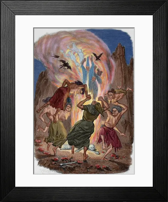 Framed Print : Wenceslao Ayguals de Izco. Illustration at Poor and Rich or Framed Print : Wenceslao Ayguals de Izco. Illustration at Poor and Rich or