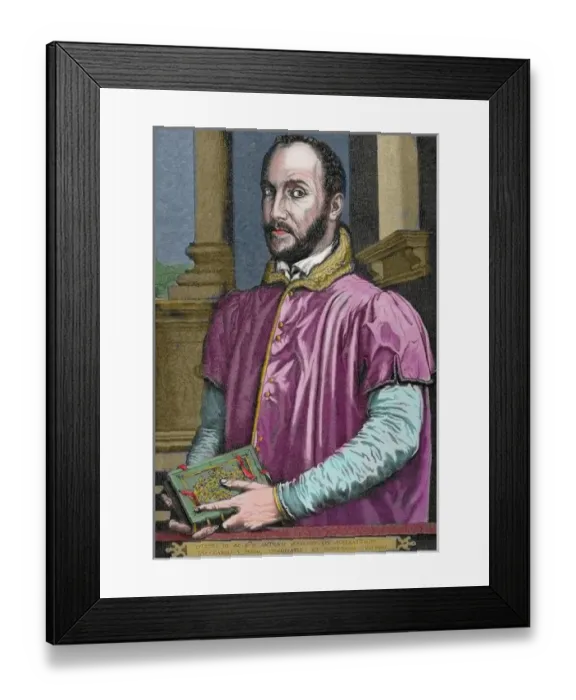Framed Print : Antoine Perrenot de Granvelle (1517-1586). Burgundian states Framed Print : Antoine Perrenot de Granvelle (1517-1586). Burgundian states