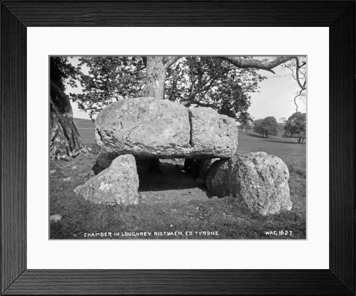 Framed Print : Chamber in Loughery Kistvaen, Co. Tyrone Framed Print : Chamber in Loughery Kistvaen, Co. Tyrone