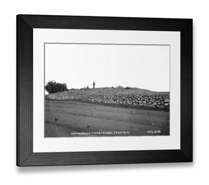 Framed Print : Tamnabrack Stone Cashel, Co Antrim Framed Print : Tamnabrack Stone Cashel, Co Antrim