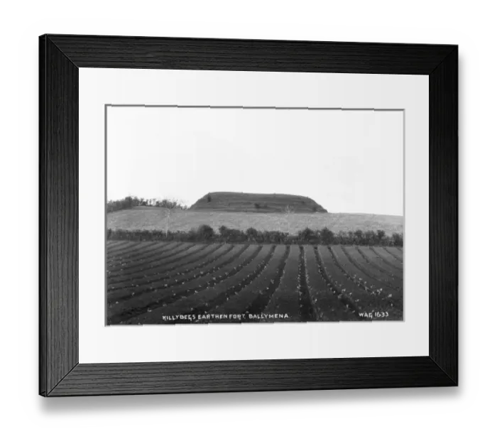 Framed Print : Killybegs Earthen fort, Ballymena Framed Print : Killybegs Earthen fort, Ballymena