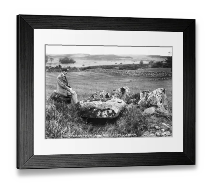 Framed Print : Chamber in Kistvaen Gowerstown, Above Glenarm Framed Print : Chamber in Kistvaen Gowerstown, Above Glenarm