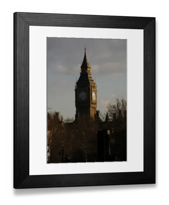 Framed Print : United Kingdom. London. The Big Ben Framed Print : United Kingdom. London. The Big Ben