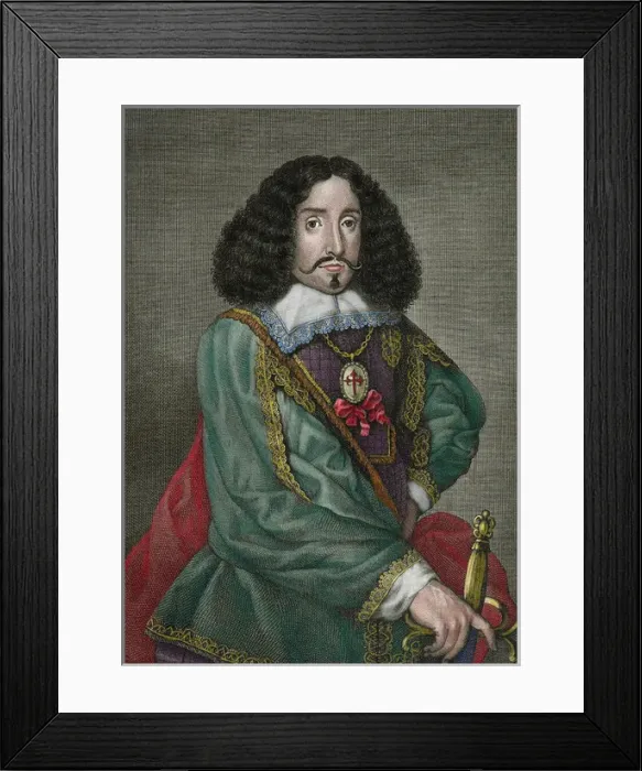 Framed Print : Bernardino de Rebolledo (1597-1676). Spanish poet, soldier a Framed Print : Bernardino de Rebolledo (1597-1676). Spanish poet, soldier a