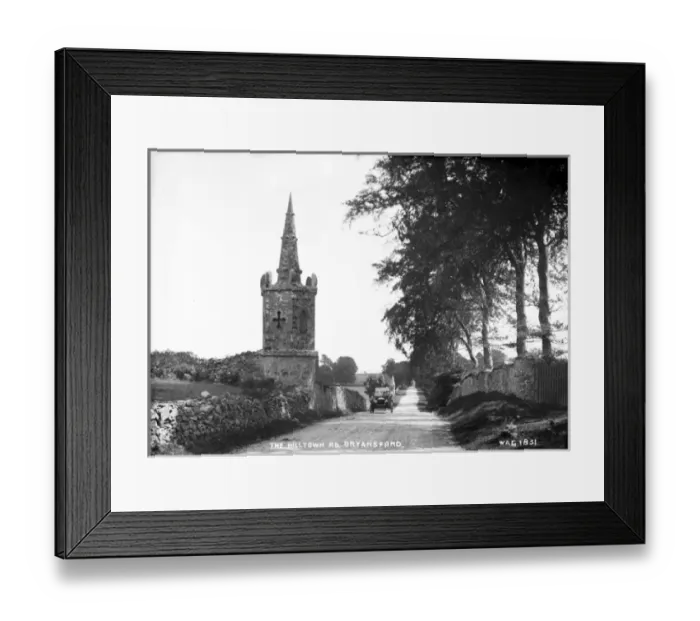 Framed Print : The Hilltown Rd. Bryansford Framed Print : The Hilltown Rd. Bryansford
