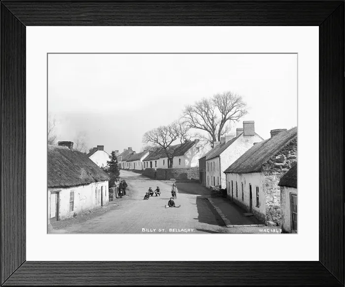 Framed Print : Billy Street, Bellaghy Framed Print : Billy Street, Bellaghy
