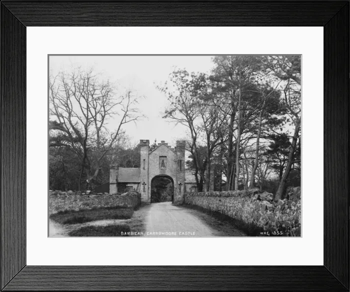 Framed Print : Barbican, Carrowdore Castle Framed Print : Barbican, Carrowdore Castle