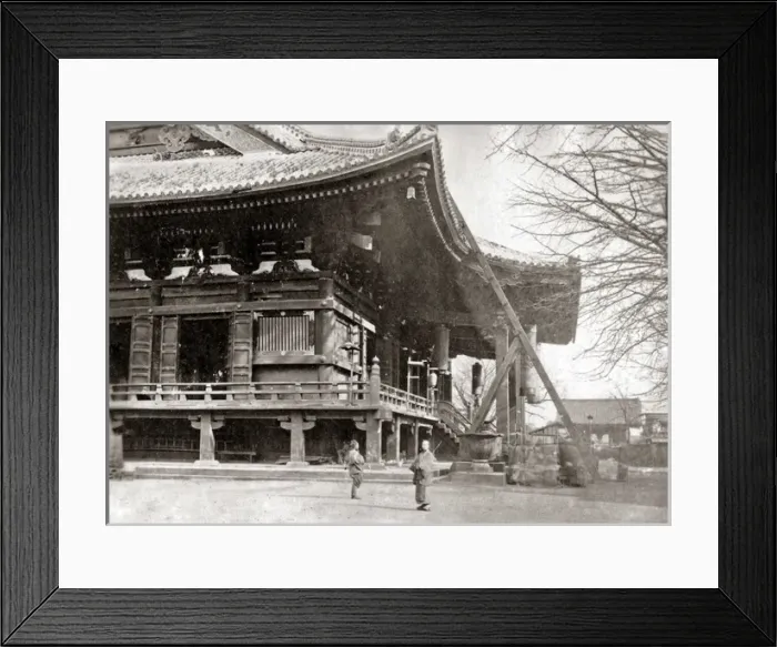 Framed Print : Asakusa Shrine, Tokyo, 1870s Framed Print : Asakusa Shrine, Tokyo, 1870s