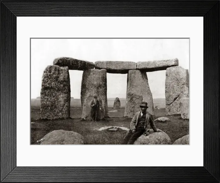 Framed Print : Stonehenge, circa 1870s Framed Print : Stonehenge, circa 1870s