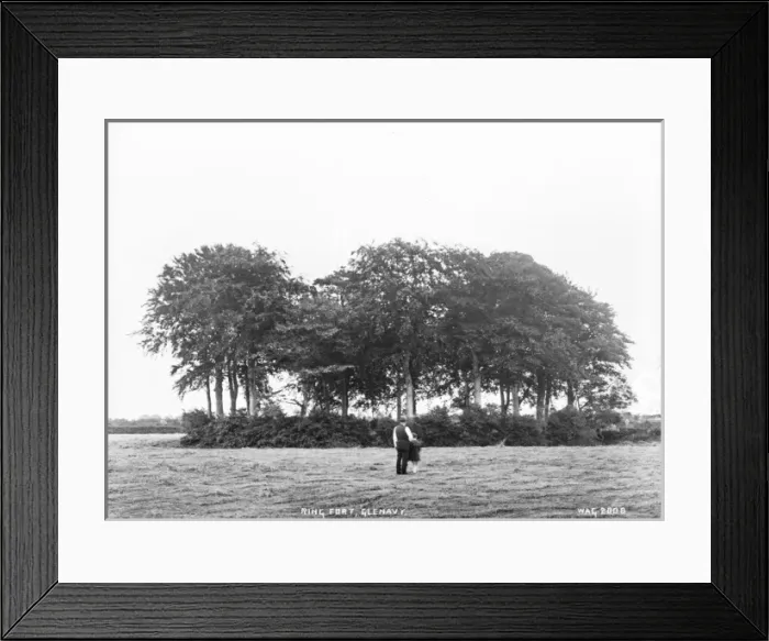 Framed Print : Ring fort, Glenavy Framed Print : Ring fort, Glenavy