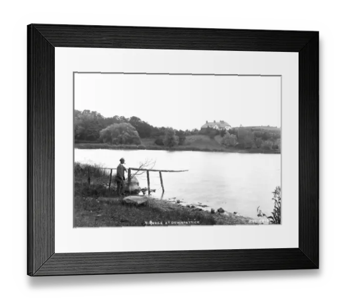 Framed Print : R. Quiole at Downpatrick Framed Print : R. Quiole at Downpatrick