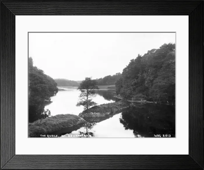 Framed Print : The Quoile Nr. Downpatrick Framed Print : The Quoile Nr. Downpatrick