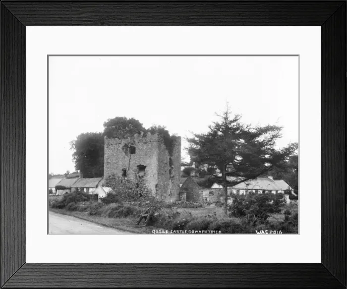 Framed Print : Quoile Castle, Downpatrick Framed Print : Quoile Castle, Downpatrick