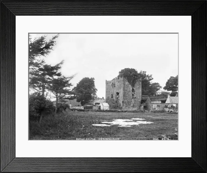 Framed Print : Quoile Castle, Downpatrick Framed Print : Quoile Castle, Downpatrick