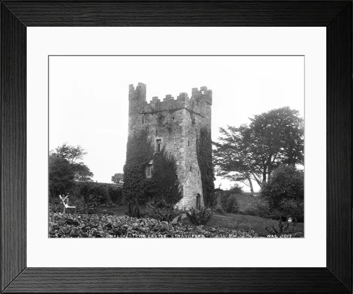 Framed Print : Walshestown Castle, Strangford Framed Print : Walshestown Castle, Strangford