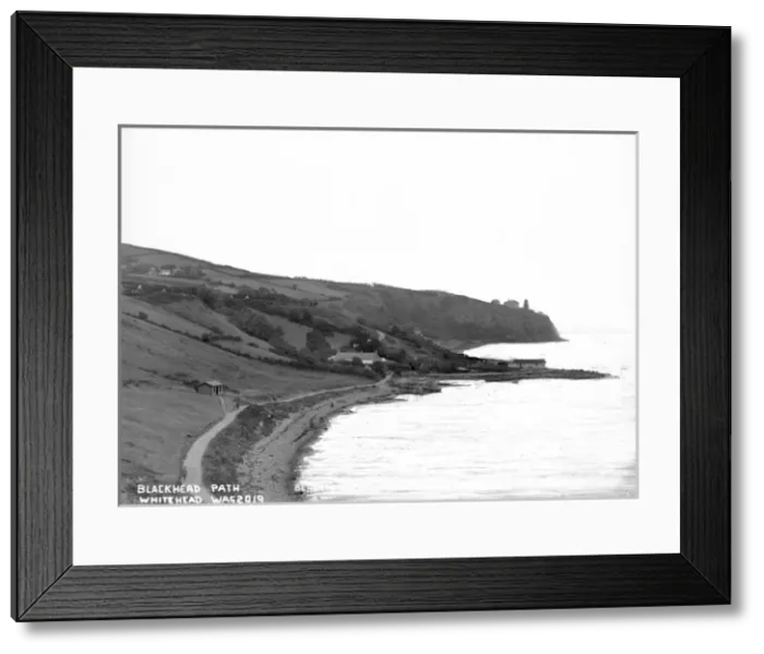 Framed Print : Blackhead Path, Whitehead Framed Print : Blackhead Path, Whitehead