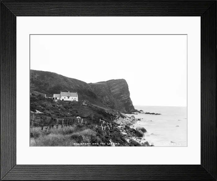 Framed Print : Hillsport and the Gobbins Framed Print : Hillsport and the Gobbins