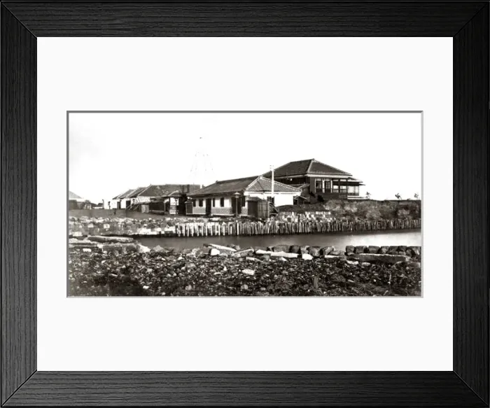Framed Print : Courthouse Tokyo (Yedo) Japan 1870s Framed Print : Courthouse Tokyo (Yedo) Japan 1870s