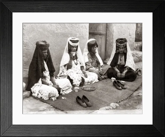 Framed Print : Ouled Nail women, Algeria, circa 1890 Framed Print : Ouled Nail women, Algeria, circa 1890