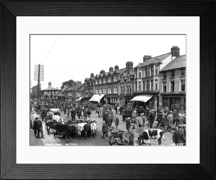 Framed Print : Fair Day, Antrim Framed Print : Fair Day, Antrim