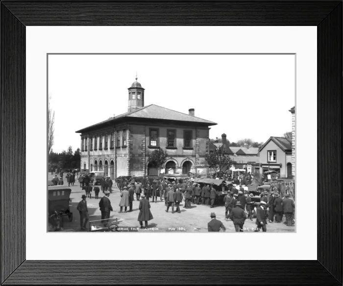 Framed Print : Fair Day, Antrim Framed Print : Fair Day, Antrim