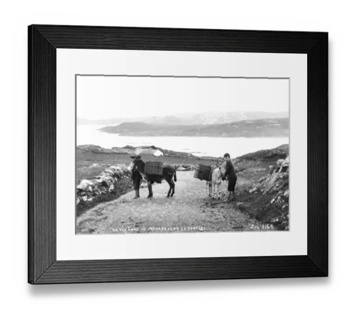 Framed Print : On the Road to Tranarossan, Co. Donegal Framed Print : On the Road to Tranarossan, Co. Donegal
