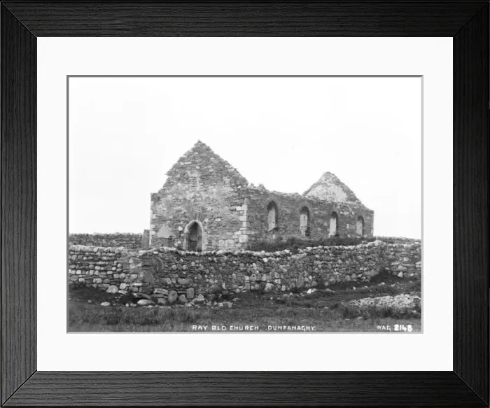 Framed Print : Ray Old Church, Dunfanaghy Framed Print : Ray Old Church, Dunfanaghy