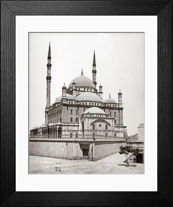 Framed Print : Mosque of Muhammad Ali, Cairo, Egypt, circa 1880s Framed Print : Mosque of Muhammad Ali, Cairo, Egypt, circa 1880s