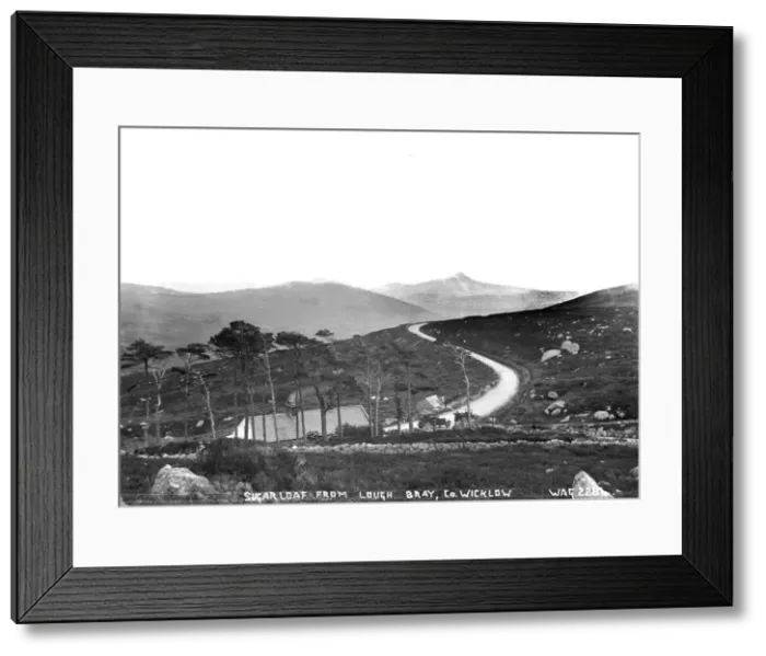 Framed Print : Sugarloaf from Lough Bray, Co. Wicklow Framed Print : Sugarloaf from Lough Bray, Co. Wicklow
