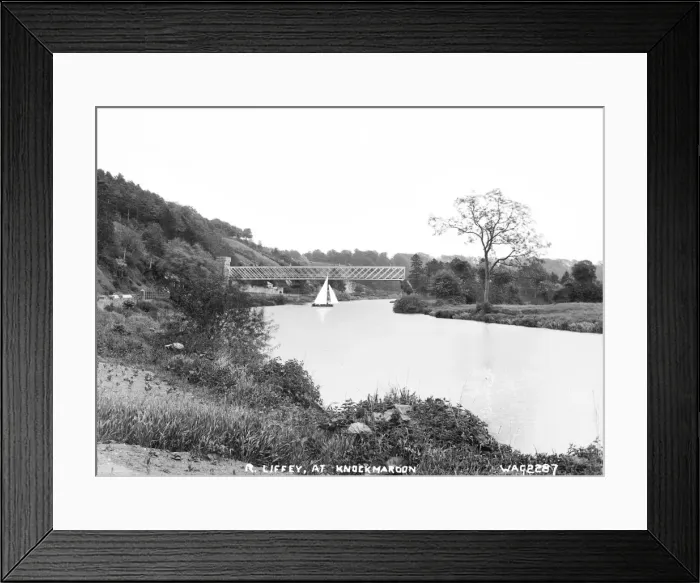 Framed Print : R. Liffey at Knockmaroon Framed Print : R. Liffey at Knockmaroon