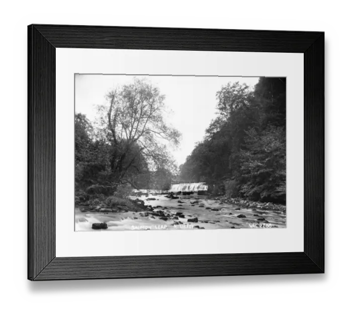 Framed Print : Salmon Leap, R. Liffey Framed Print : Salmon Leap, R. Liffey