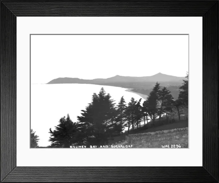Framed Print : Killiney Bay and Sugarloaf Framed Print : Killiney Bay and Sugarloaf