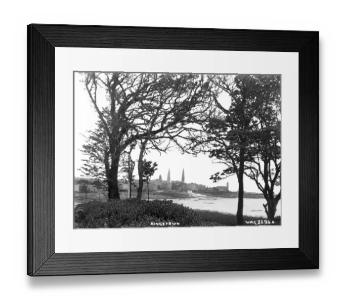 Framed Print : Kingstown - a view across the bay to the town in the distance Framed Print : Kingstown - a view across the bay to the town in the distance