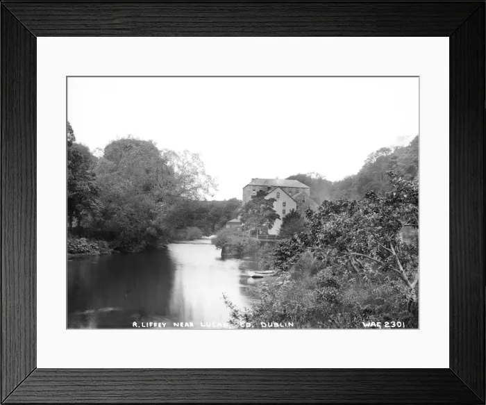 Framed Print : R. Liffey near Lucan, Co. Dublin Framed Print : R. Liffey near Lucan, Co. Dublin