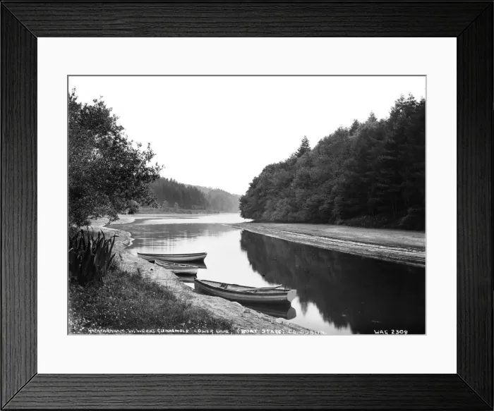 Framed Print : Rathfarnham W. Works Glenasmole Lower Lake, (Boat Stage) Framed Print : Rathfarnham W. Works Glenasmole Lower Lake, (Boat Stage)