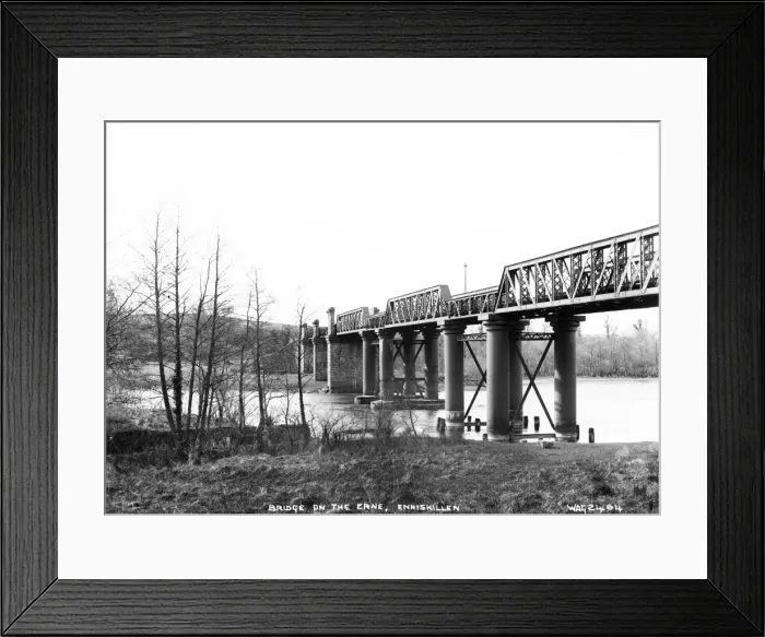 Framed Print : Bridge on the Erne, Enniskillen Framed Print : Bridge on the Erne, Enniskillen