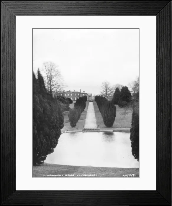 Framed Print : Government House, Hillsborough Framed Print : Government House, Hillsborough