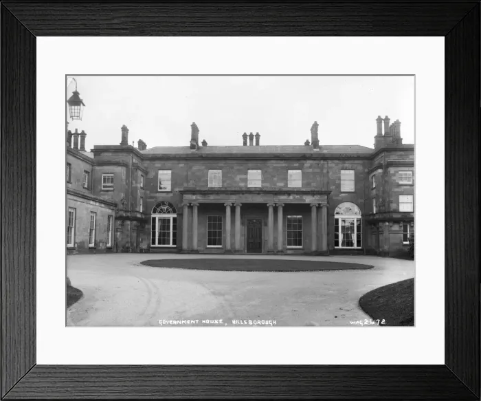 Framed Print : Government House, Hillsborough Framed Print : Government House, Hillsborough