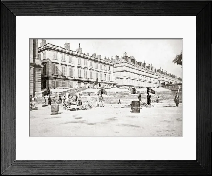 Framed Print : Fortifications, Franco-Prussian War 1871 Framed Print : Fortifications, Franco-Prussian War 1871